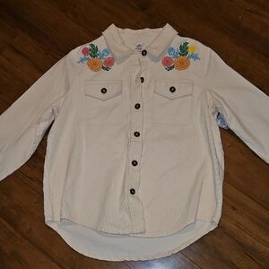 Disney COCO Corduroy Flannel Like Shirt Size XL And NWT